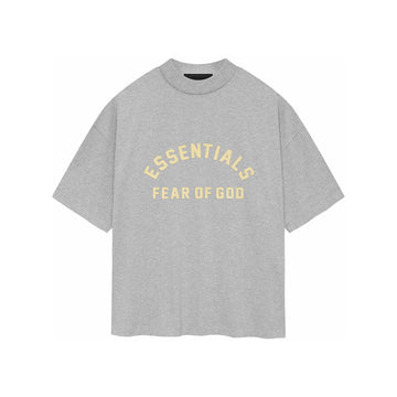 Fear of God Essentials Heavy Jersey Crewneck Tee Light Heather Grey