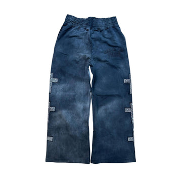 Life Of Sin Crossed Up Sweatpants "Black"