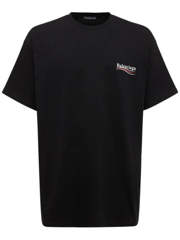 Balenciaga Campiagn Tee "Black"