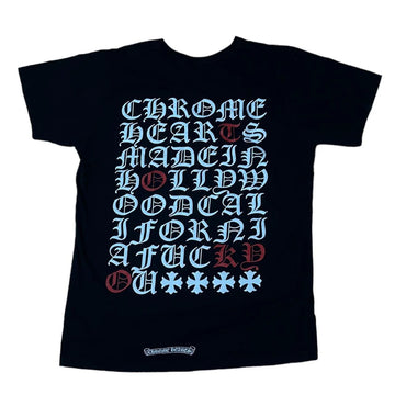 Chrome Hearts Tokyo Exclusive Eye Chart Pocket Tee
