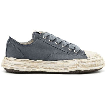 Maison Mihara Yasuhiro Peterson 23 OG Sole Canvas Low Garment Dyed Black