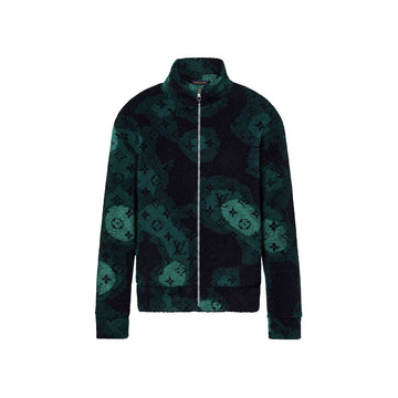 Louis Vuitton Monogram Camo Fleece Blouson Multicolor