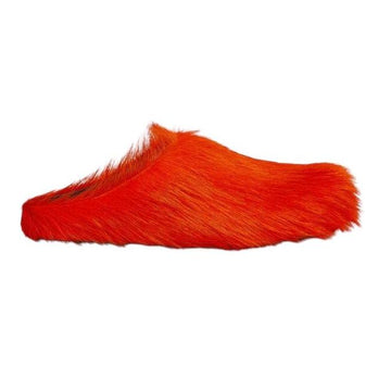 Marni Fussbett Slide "Burnt Orange" - Lightly Worn