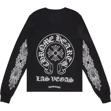 Chrome Hearts Las Vegas Exclusive L/S T-shirt Black - Lightly Worn