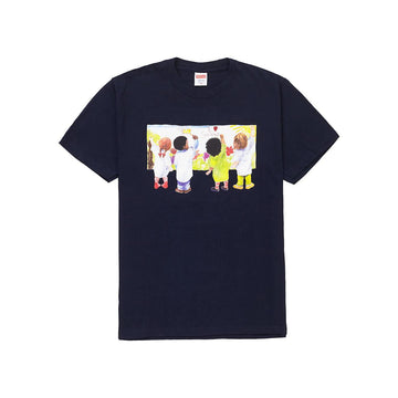 Supreme Kids Tee Navy