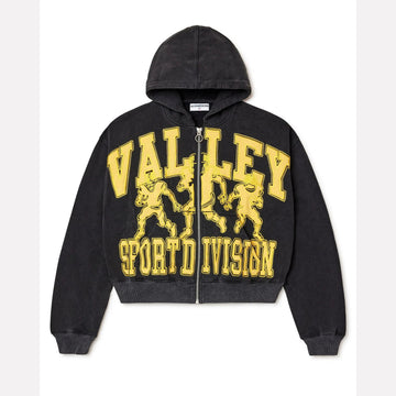 Vale Black Friday Zip-Up Hoodie "Black/Yellow"