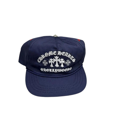 Chrome Hearts Gas Station Hat Triple Cross "Navy"