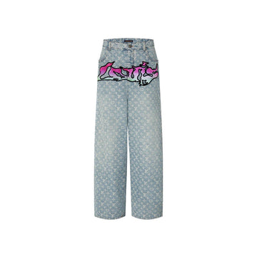 Louis Vuitton Baggy Denim Pants Indigo