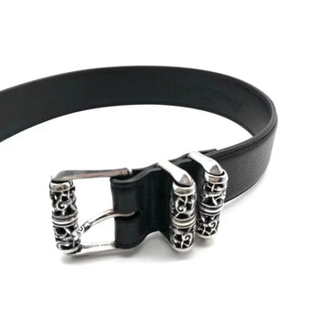 Chrome Hearts Leather Roller Belt - Lightly Worn