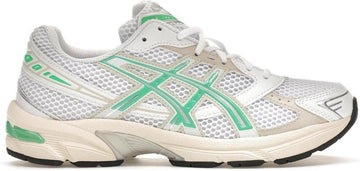 ASICS Gel-1130 White Malachite Green Off White Midsole