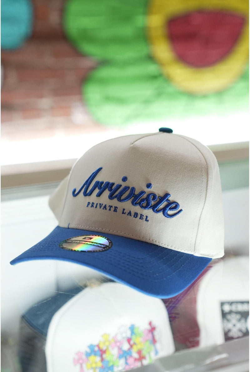 Arriviste Cursive Hat "Blue"