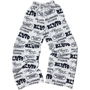 Billionaire Studios BB Loaded Track Pants "White"