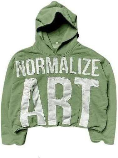 Billionaire Studios Normalize Art Hoodie "Green"