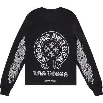 Chrome Hearts Las Vegas Exclusive L/S T-shirt Black - Lightly Worn