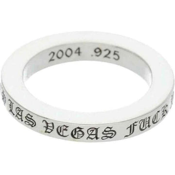 Chrome Hearts Las Vegas F You SIlver Ring