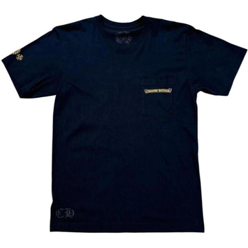 Chrome Hearts Made In Hollywood Tee "Black/Yellow" - Lightly Worn
