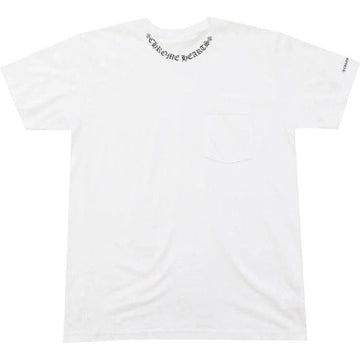 Chrome Hearts Neck Letters Logo T-shirt "White"