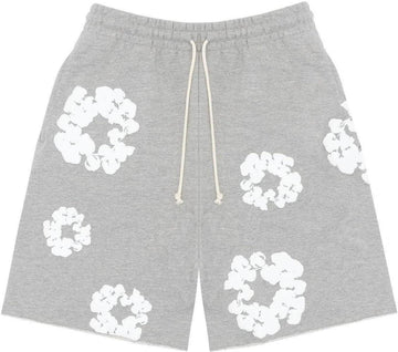 Denim Tears The Cotton Wreath Shorts Grey