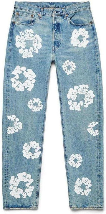 Denim Tears x Levi's Cotton Wreath Jean Light Wash