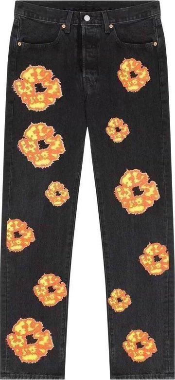 Denim Tears x Offset 501 Jeans Black