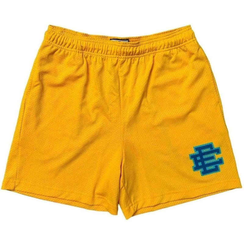 Eric Emanuel Shorts "Yellow/Teal"
