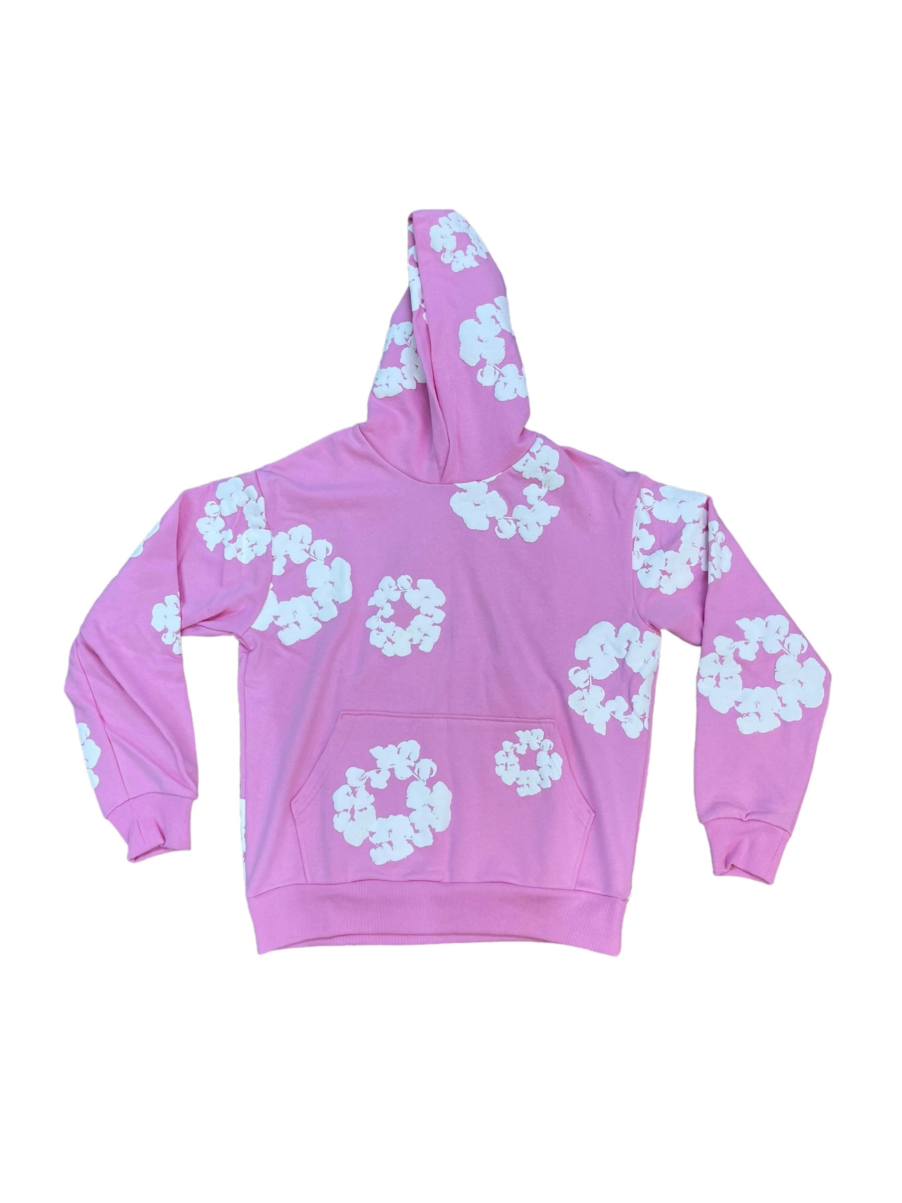 Denim Tears Cotton Wreath Hoodie Pink