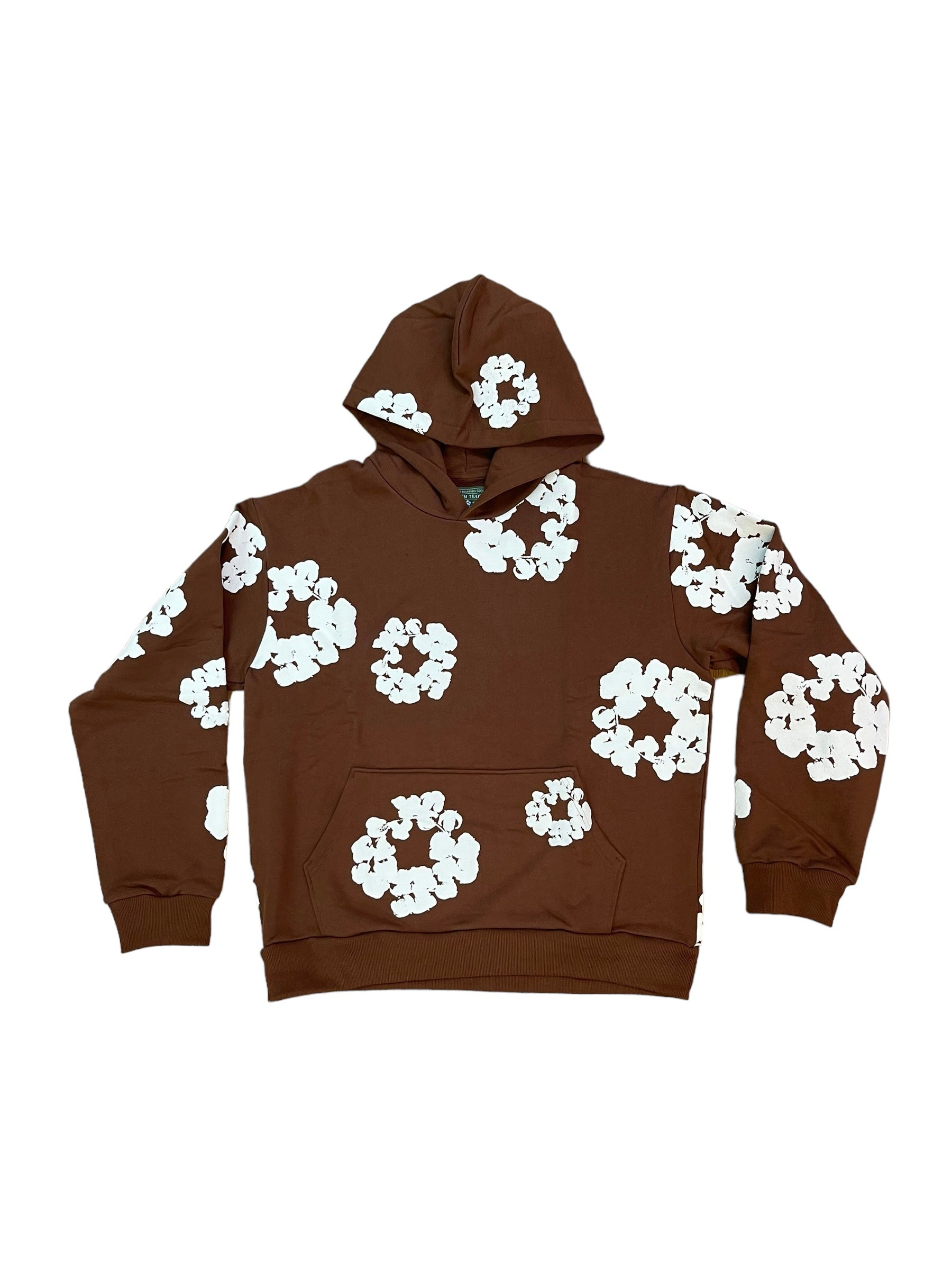 Denim Tears Cotton Wreath Hoodie Brown