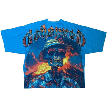 GodSpeed Natural Disaster Tee 'Blue'