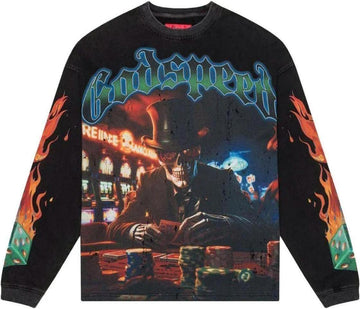 Godspeed Lifes A Gamble Tee "Black"