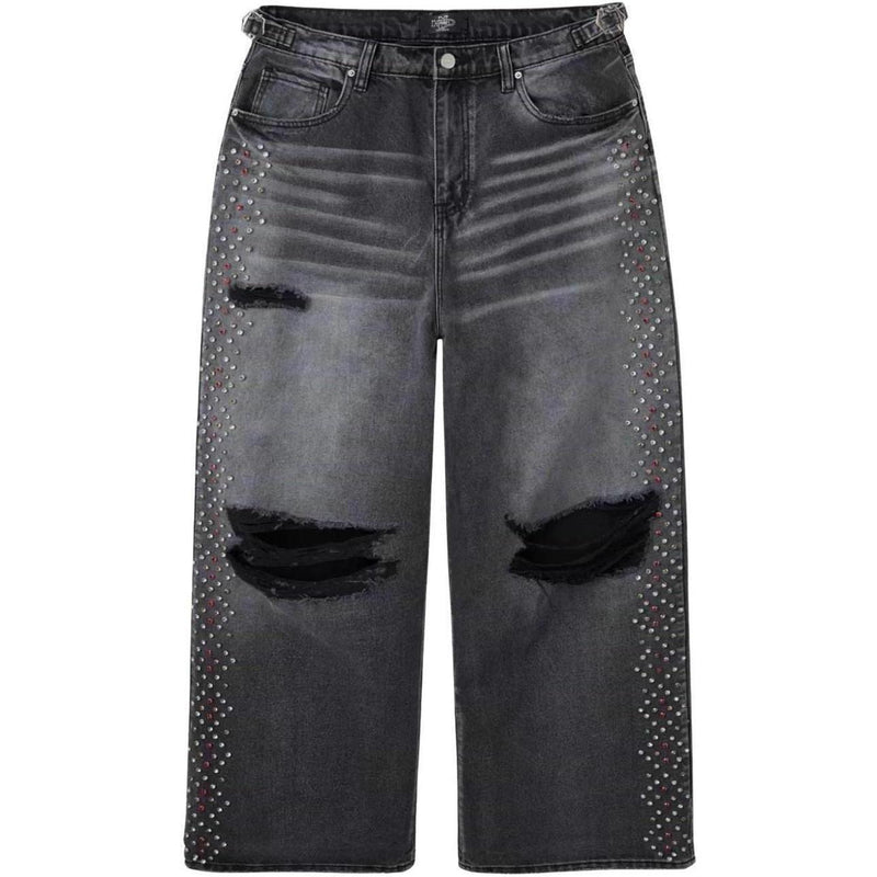 Happy Memories Dont Die Crystal H-Star Jeans "Black"