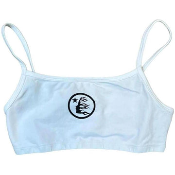 Hellstar Bra Top "White"
