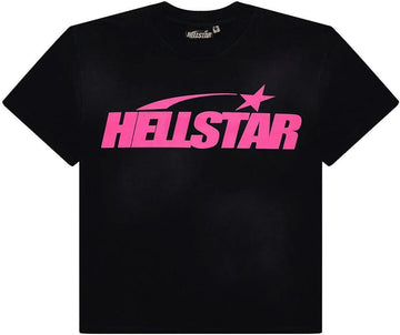 Hellstar Classic T-shirt (Regular Print) Black/Pink