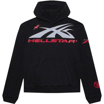 Hellstar Sport Logo Hoodie Black - Like New