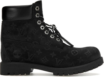 Louis Vuitton Timberland 6" Ankle Boot Black Monogram