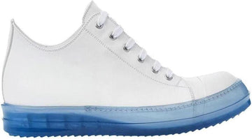 Rick Owens Sneaker Low "White/Translucent Blue"
