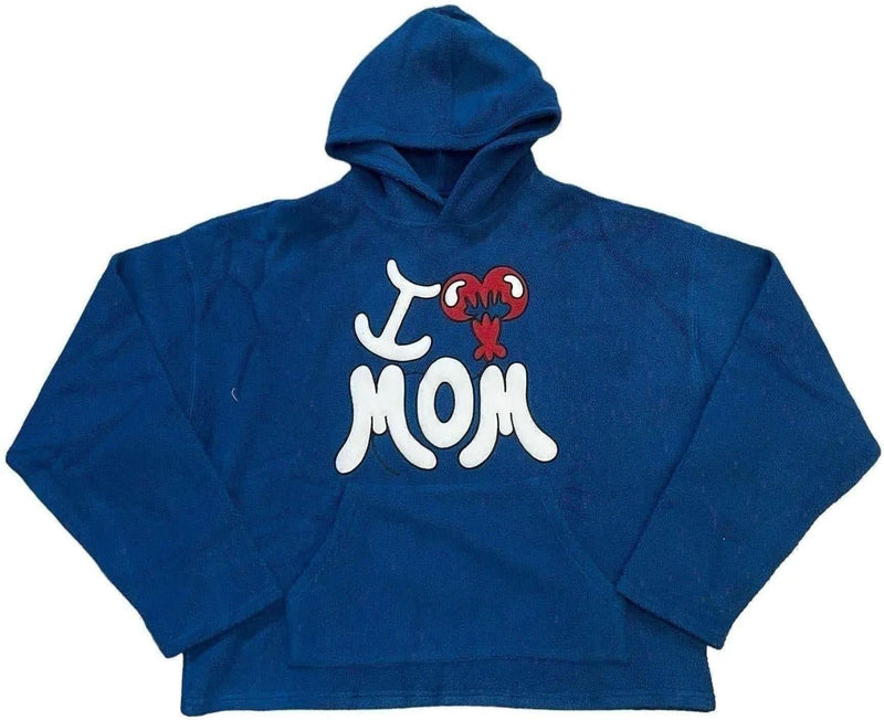 WNTD Apparel I Love Mom Hoodie "Blue"
