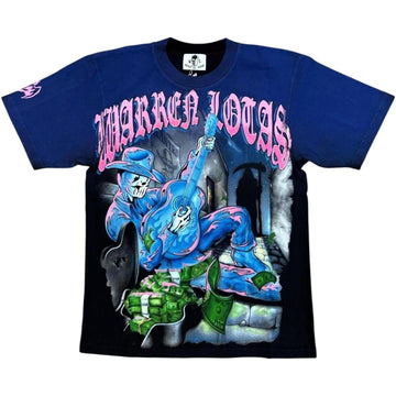 Warren Lotas No Country Tee "Blue"