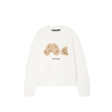 Palm Angels Sweatshirt "Teddy Bear White"