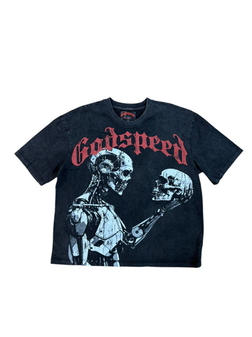 Godspeed Mankind vs AI Tee 'Black'