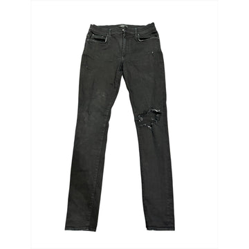 Amiri Distressed Skinny Jean "Black" - Lightly Worn