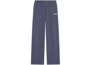 Balenciaga Political Campaign Large Fit Jogging Pants Dark Grey/White - Lightly Worn