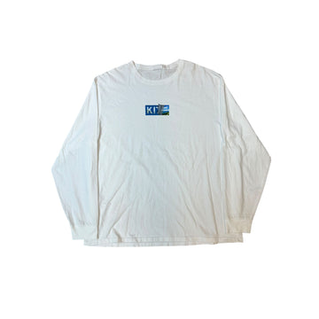Kith Landscape Box Logo Longsleeve "White"