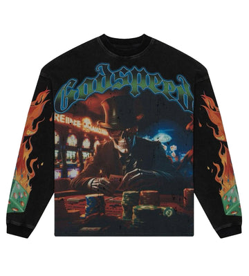 Godspeed Thermal Long Sleeve Shirt "Washed Black"