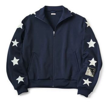 Kapital Smooth Jersey Stuntman Track Jacket "Navy"
