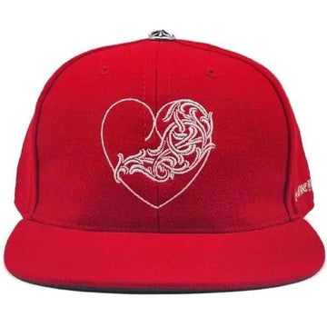 Chrome Hearts Love You Fitted Hat Red