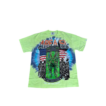 Warren Lotas Area 51 Tie Dye Tee "Green"