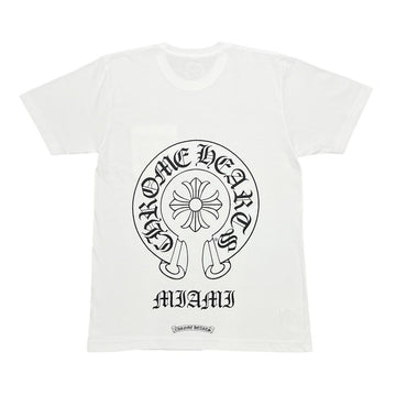 Chrome Hearts Horseshoe Miami Tee "White"