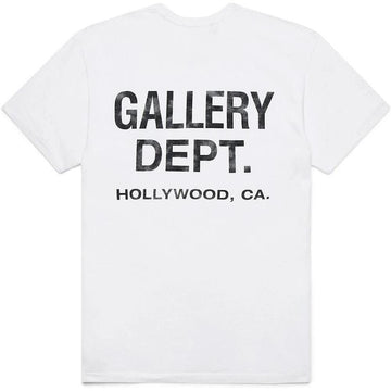 Gallery Dept. Souvenir T-Shirt White Black - Lightly Worn