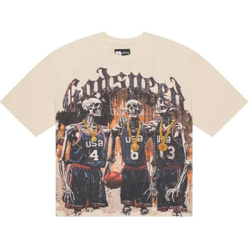 GodSpeed DreamTeam Tee 'Bone'