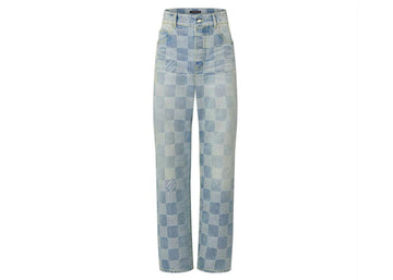 Louis Vuitton Damier Denim Skate Pants Indigo - Like New